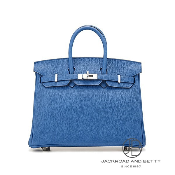 バーキン25 ブルーフランス ブルー 青[H041344CK71] Birkin25 Blue