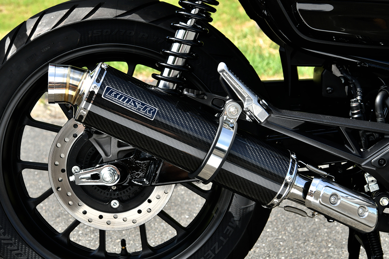 R-EVO カーボン スリップオン：GB350 / GB350S：政府認証 ｜ BEAMS