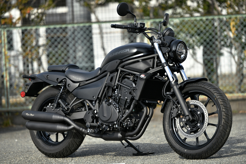 2025モデル　エリミネーター400　純正マフラー　美品 BEAMS（ビームス） バイク マフラー エリミネーター400/SE 8BL-EL400A