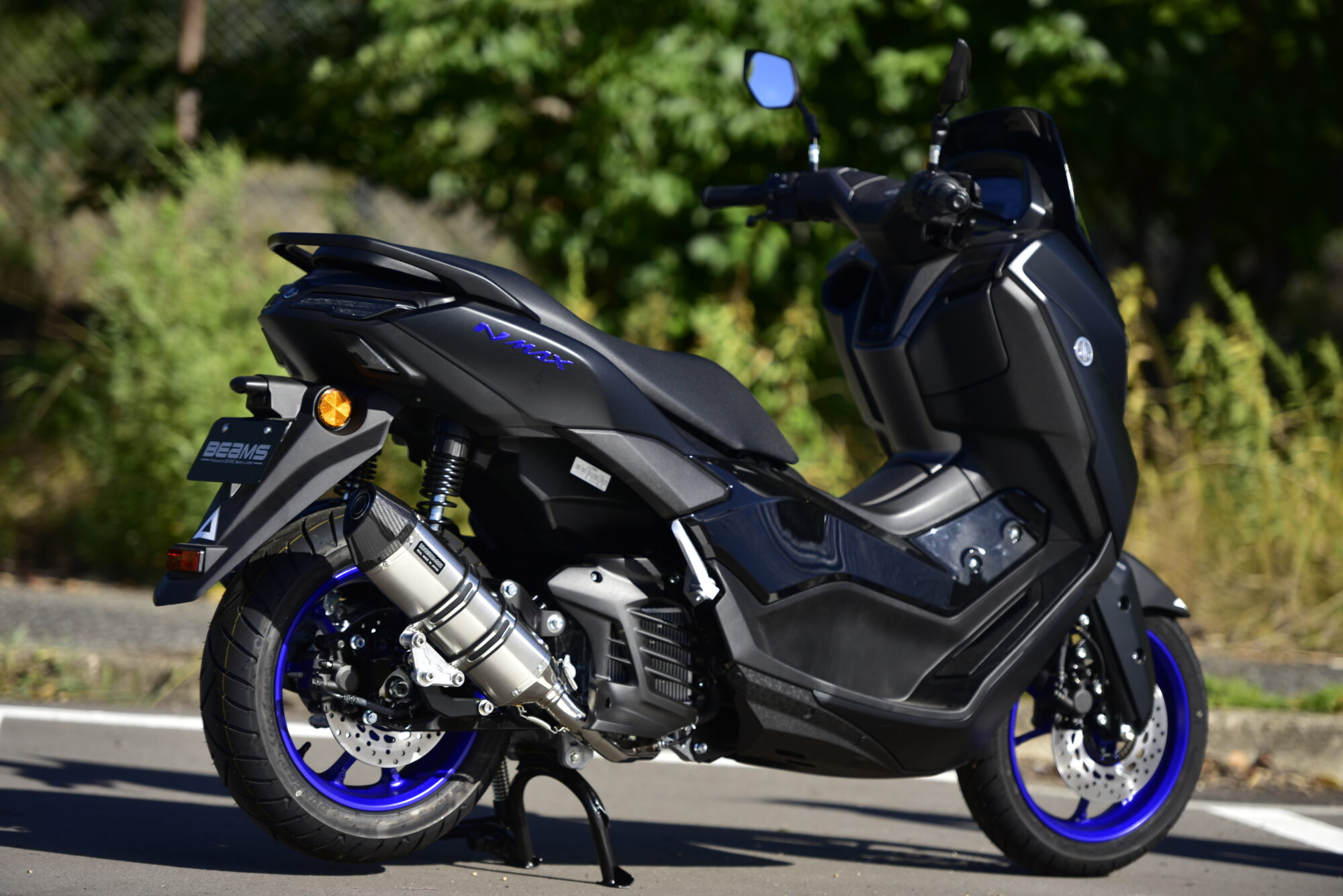 CORSA-EVOⅡステンレスサイレンサー 政府認証：N-MAX125：政府認証