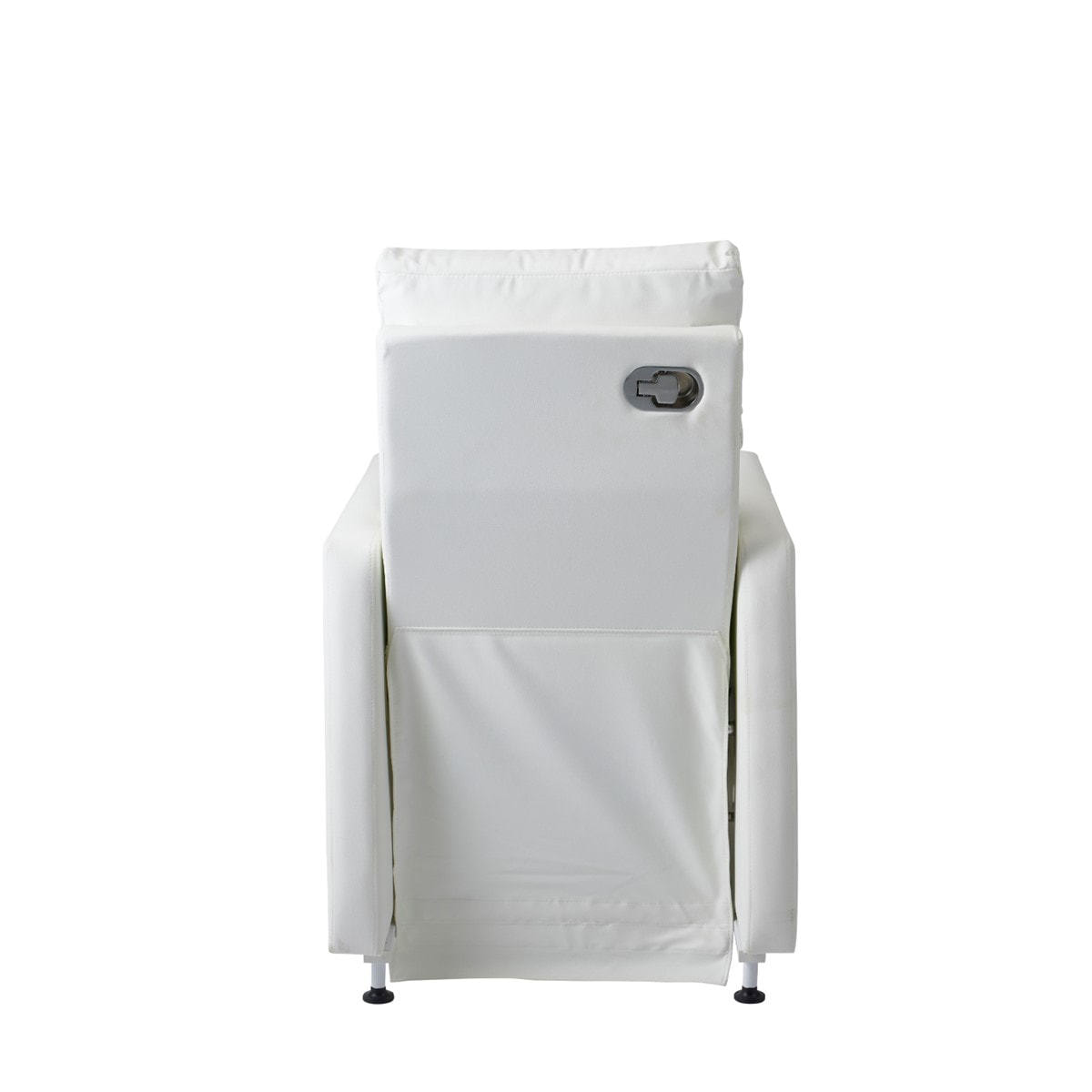 ラウンジチェアDX PRO（スノーホワイト）【リクライニング角度固定