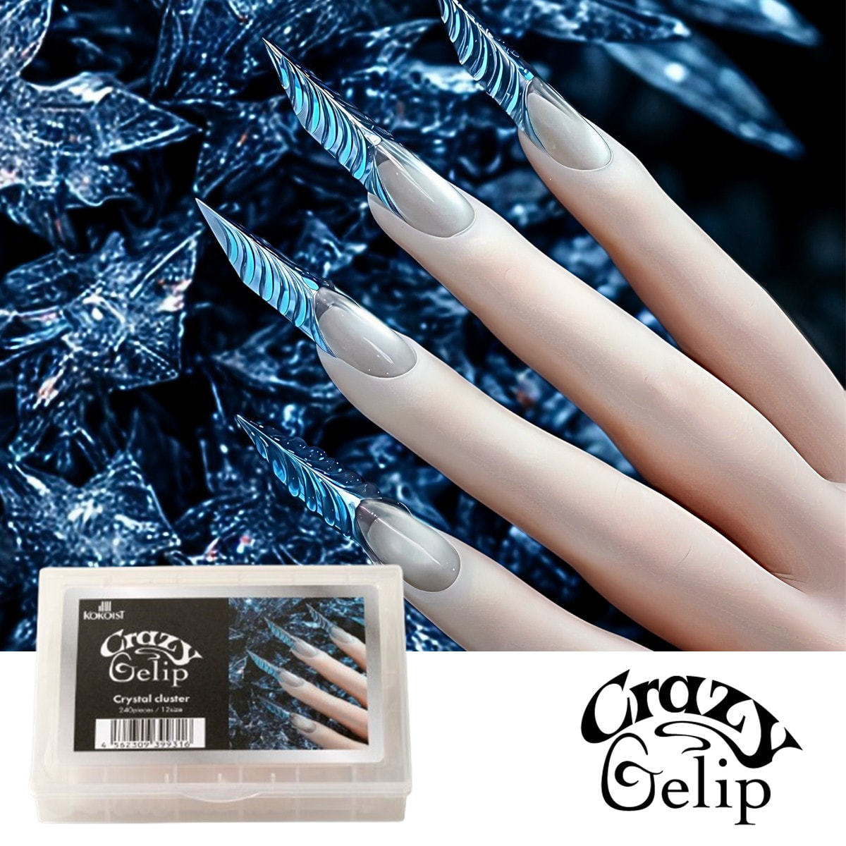 KOKOIST Crazy Gelip Crystal clusterの卸・通販 | ビューティガレージ