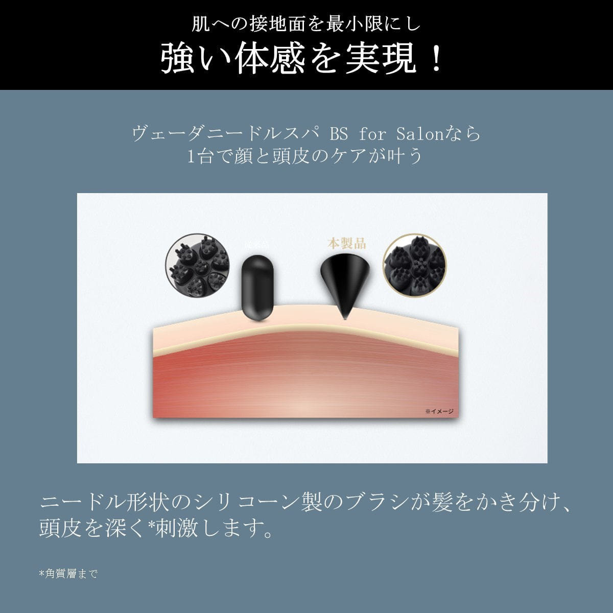 ヴェーダニードルスパ BS for Salon≪スキャルプ＆リフトケア≫の卸