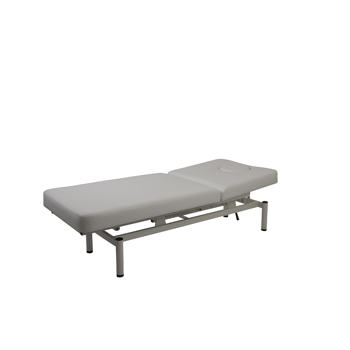 手動昇降リクライニングベッドDX ホワイト（オメガ式・フェイスマット