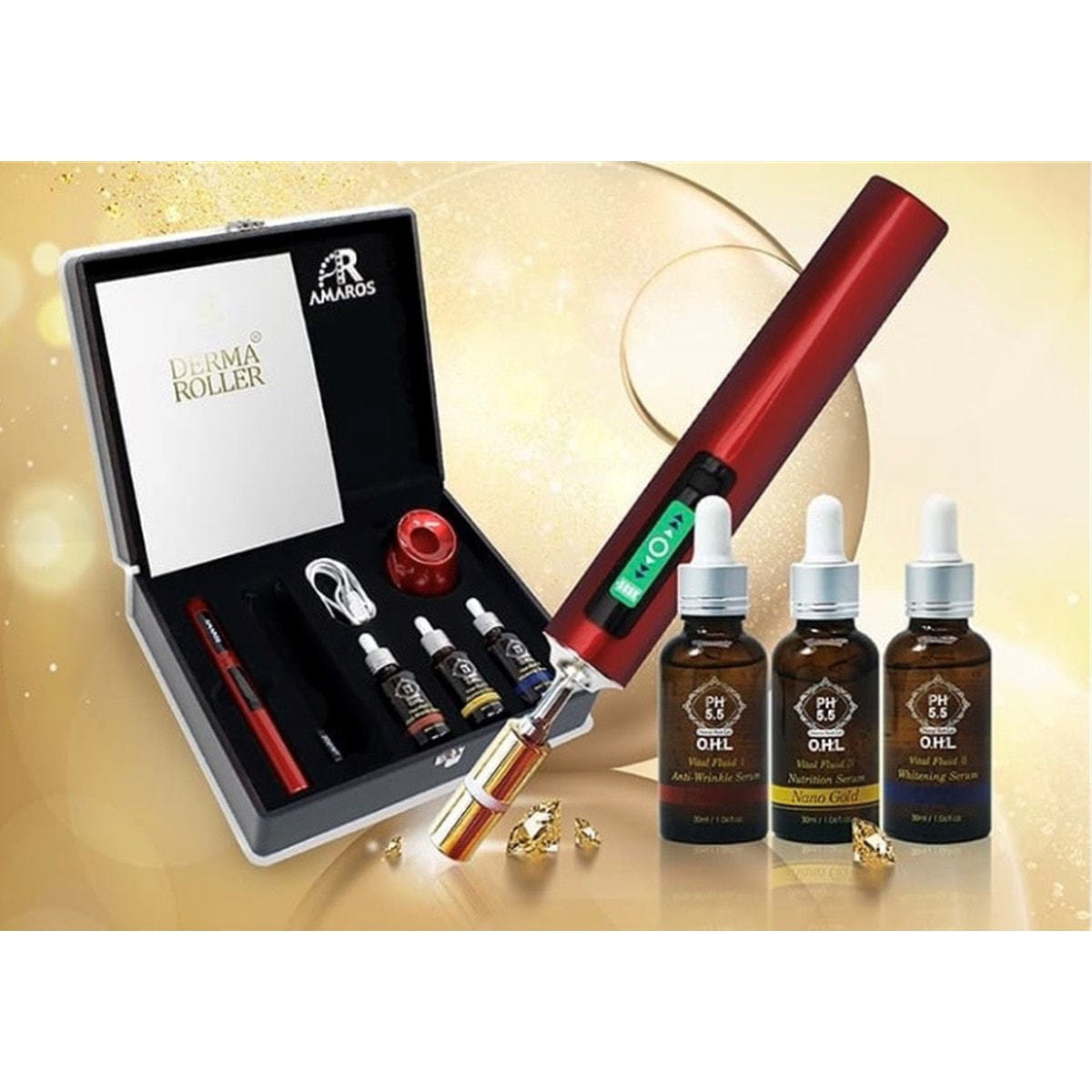 アマロス アマローラーセット（セラム3本付）の卸・通販 | ビューティ