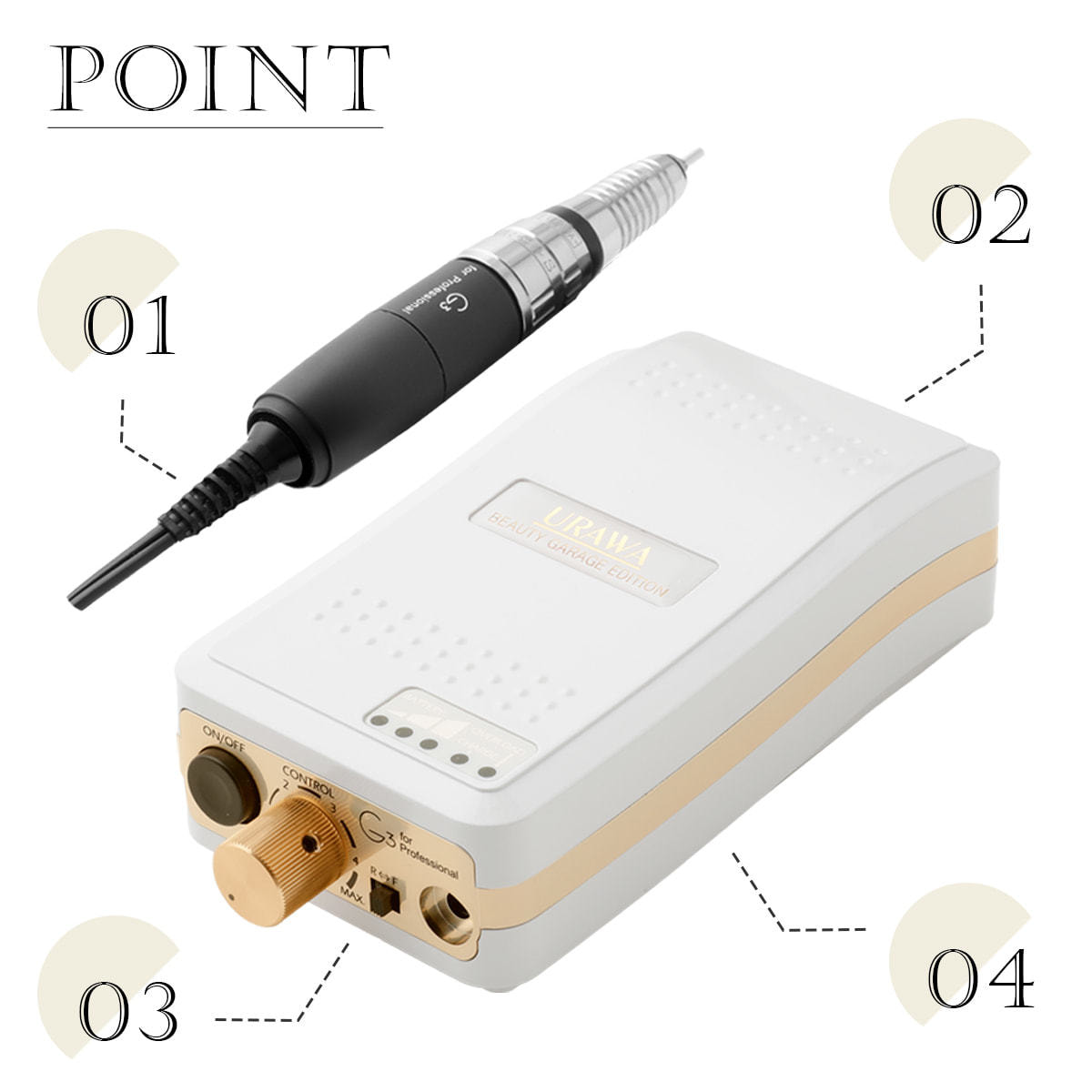 BG限定】URAWA G3 ポータブルマシン エクリュベージュの卸・通販