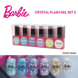 Barbie クリスタルフラッシュジェル6色セット No.2の卸・通販