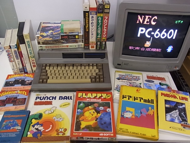 PC-6601本体と各種ソフト20本以上入荷致しました!｜BEEP
