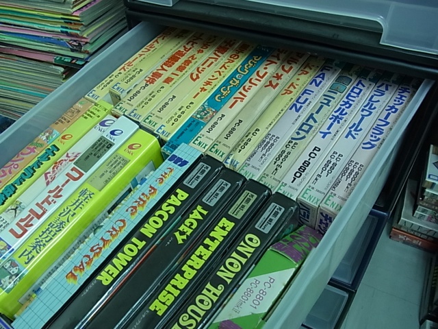 PC-8001/8801用テープソフト大量入荷致しました！｜BEEP