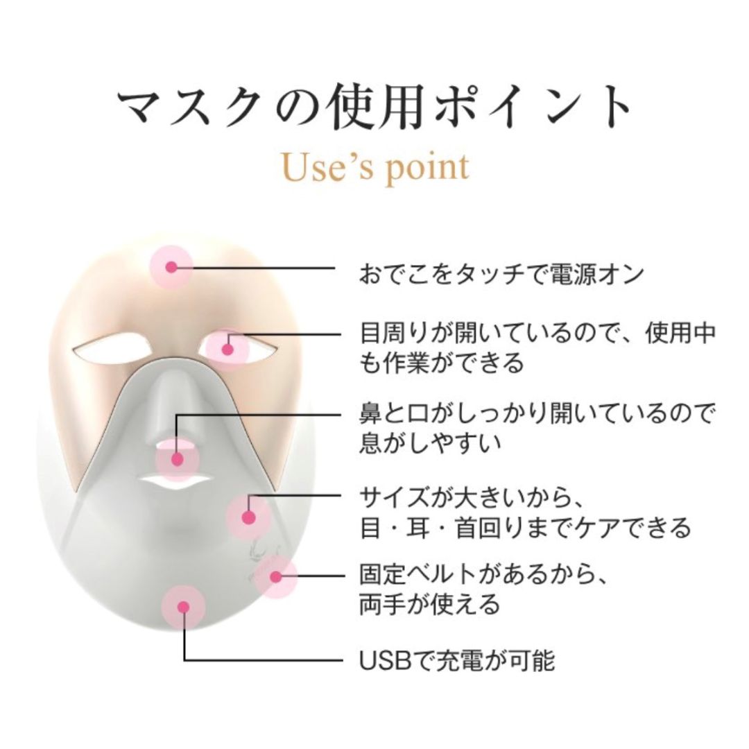 セルリターンLEDマスク プレミアム | 美容家電のサブスク・レンタル