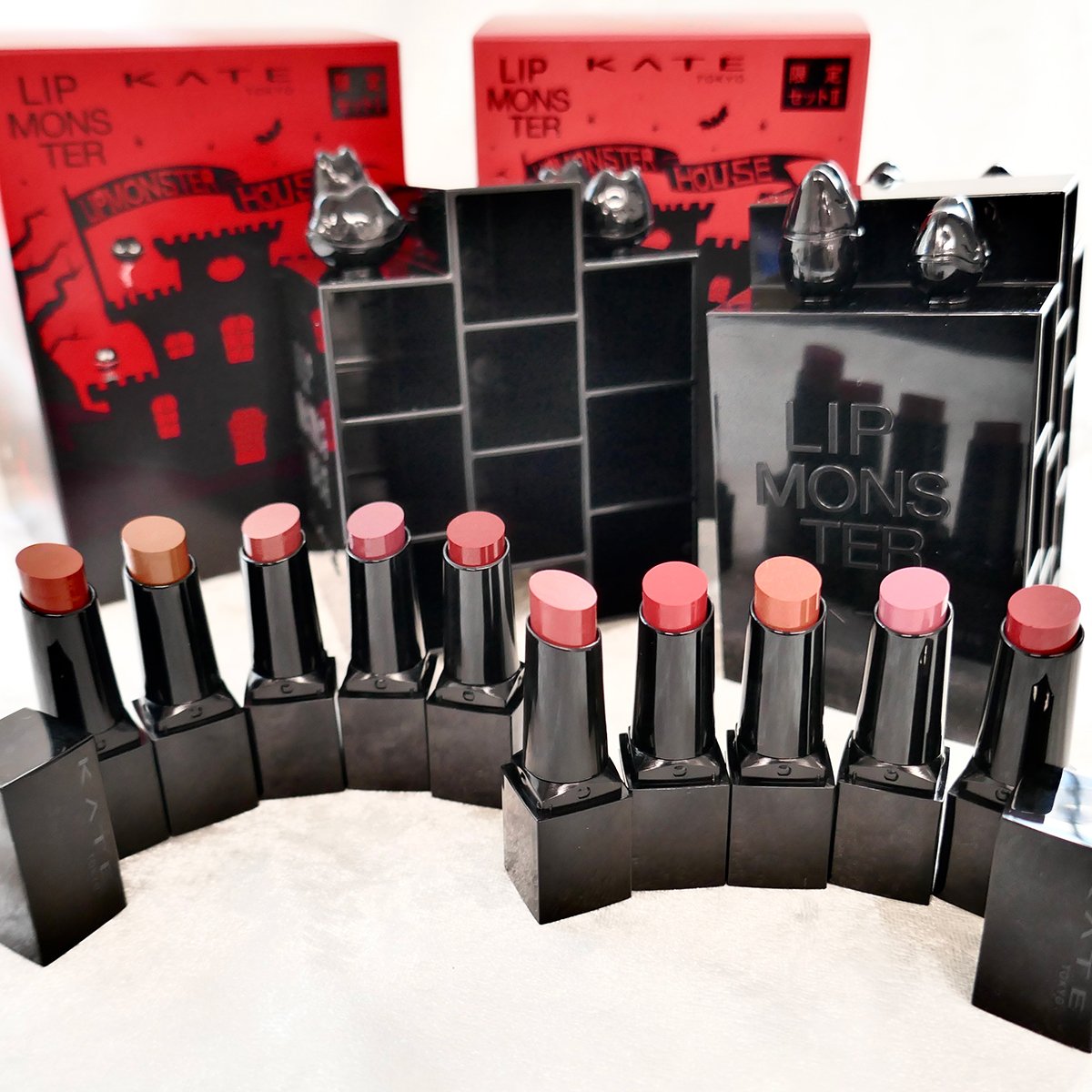 リップモンスター」初のスペシャルセット！人気5色のミニサイズが入っ