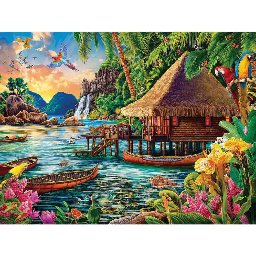 Tropical Landscape Jigsaw Puzzle | Bits and Pieces