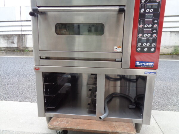 売約済み】 ◇2020年製 マルゼン 電気式ミニデッキオーブン【鉄板