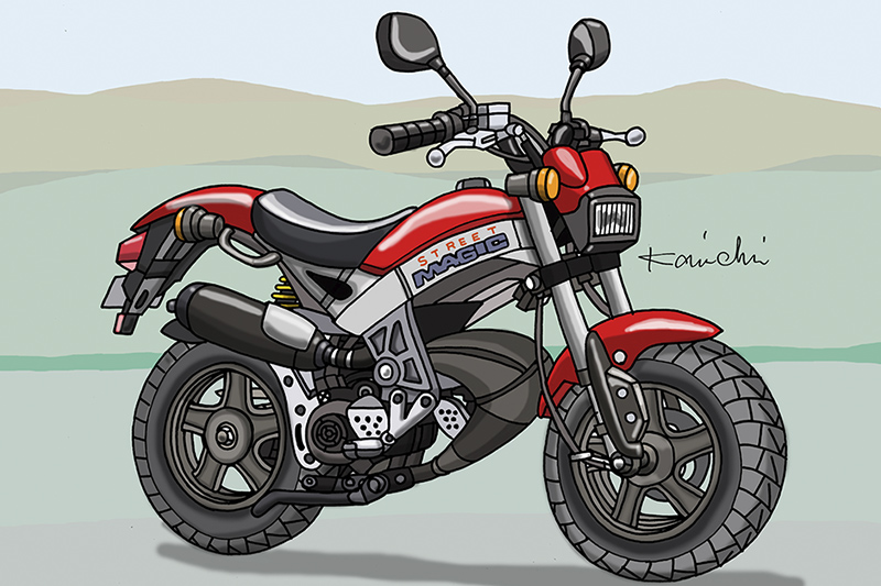 レトロバイク・グラフティ第37回 SUZUKI STREET MAGIC50（スズキ