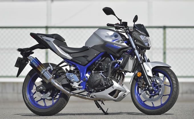 走行シーンを選ばない高性能YZF-R25/MT-25用WR'Sフルエキ バイクブロス