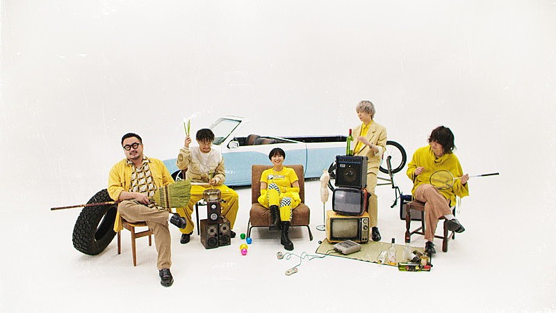 ラランド・サーヤ／川谷絵音らのバンド・礼賛、新曲「NO SWEAT」CGを