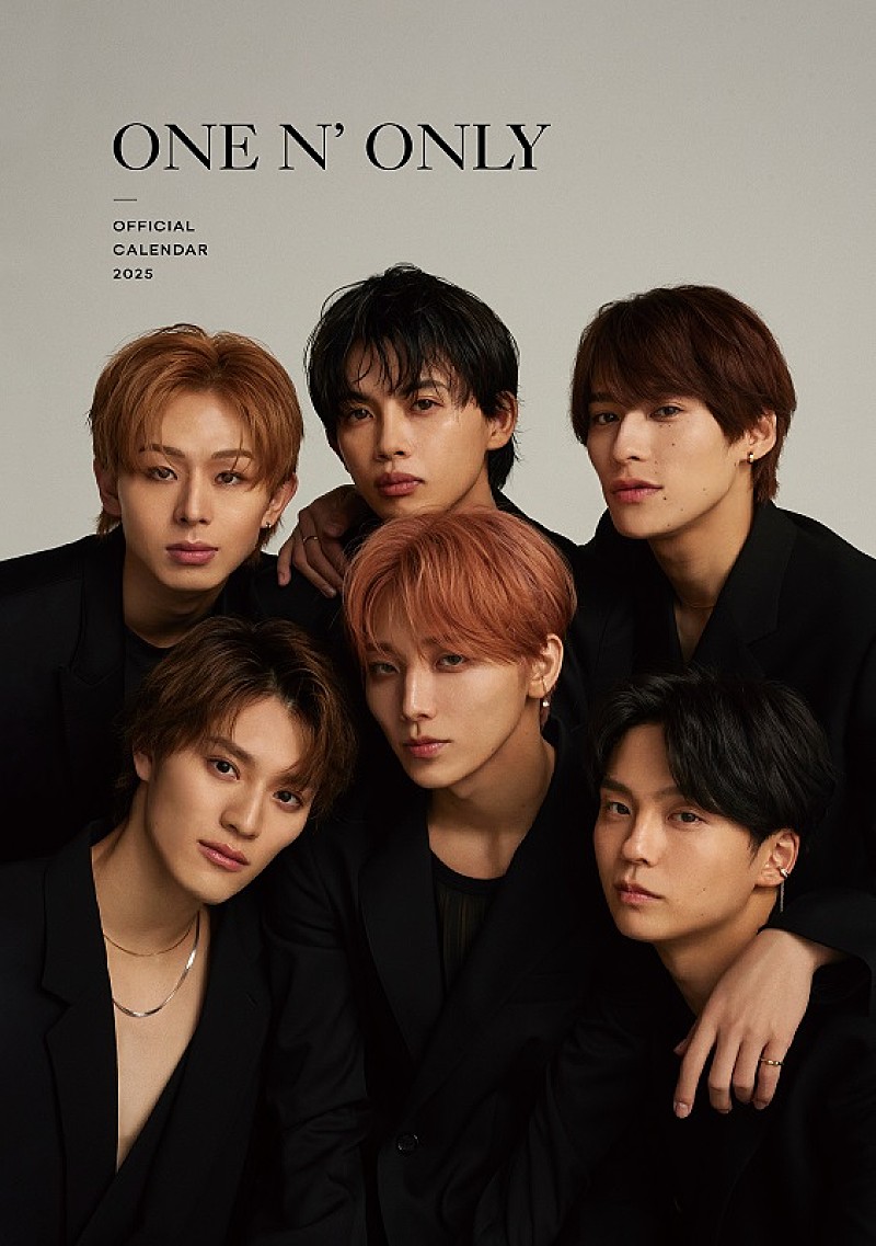 ONE N' ONLY、「大人の色気」がテーマの2025年カレンダー発売決定