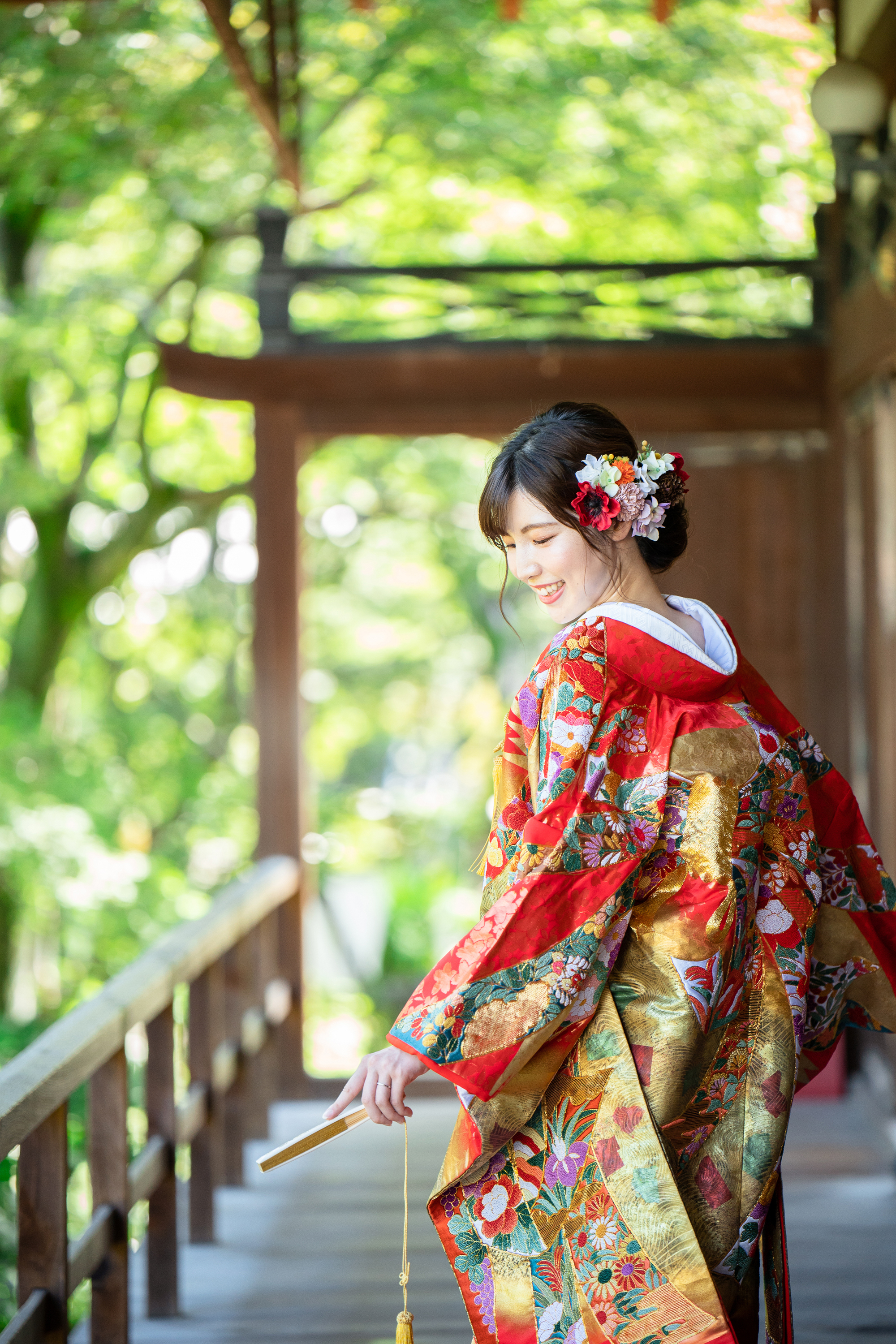 相良刺繍の赤い色打掛・83番について｜京都美翔苑