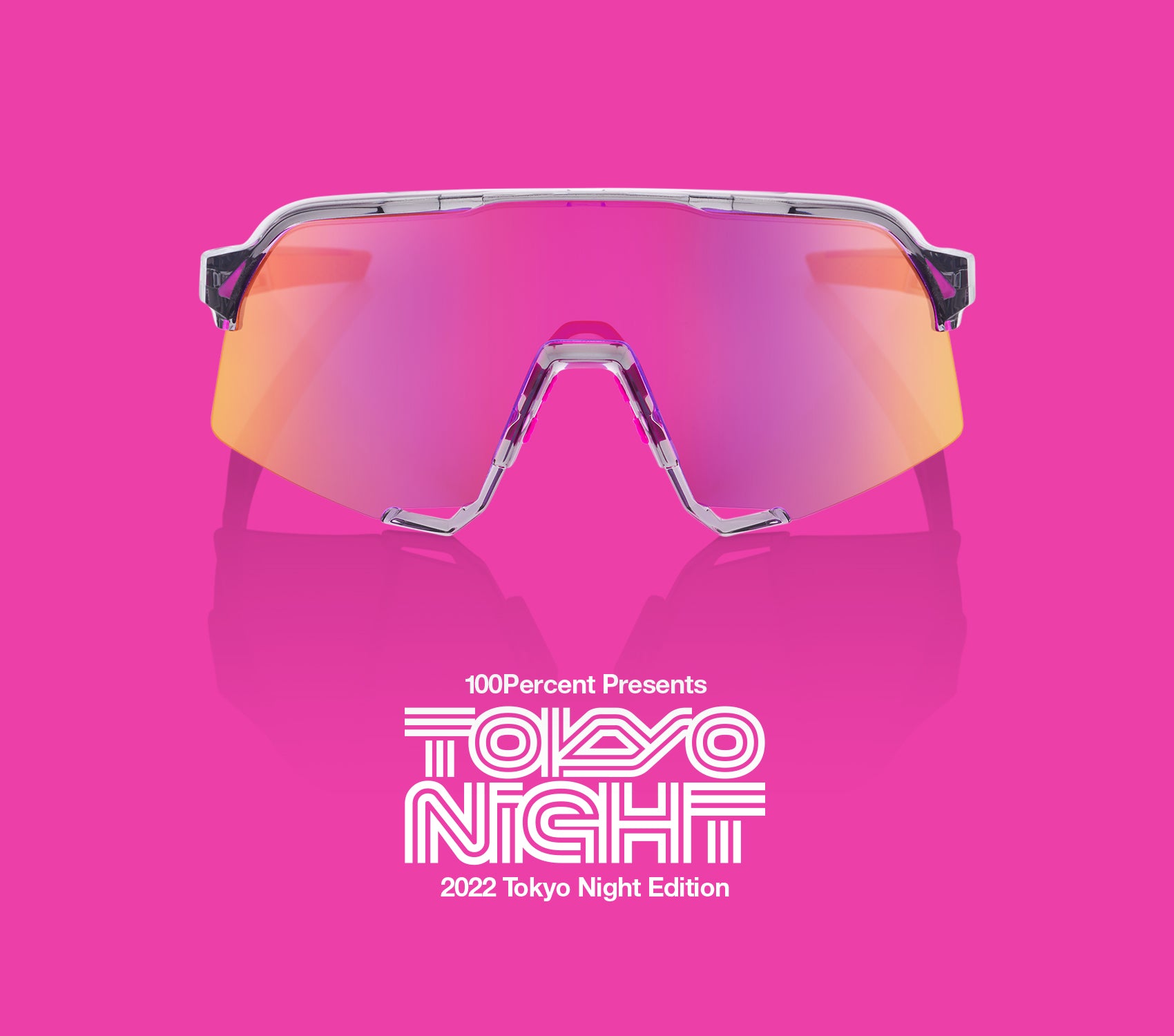 100% S3® Tokyo Night（Purple Multilayer Mirror Lens）ライト1個です