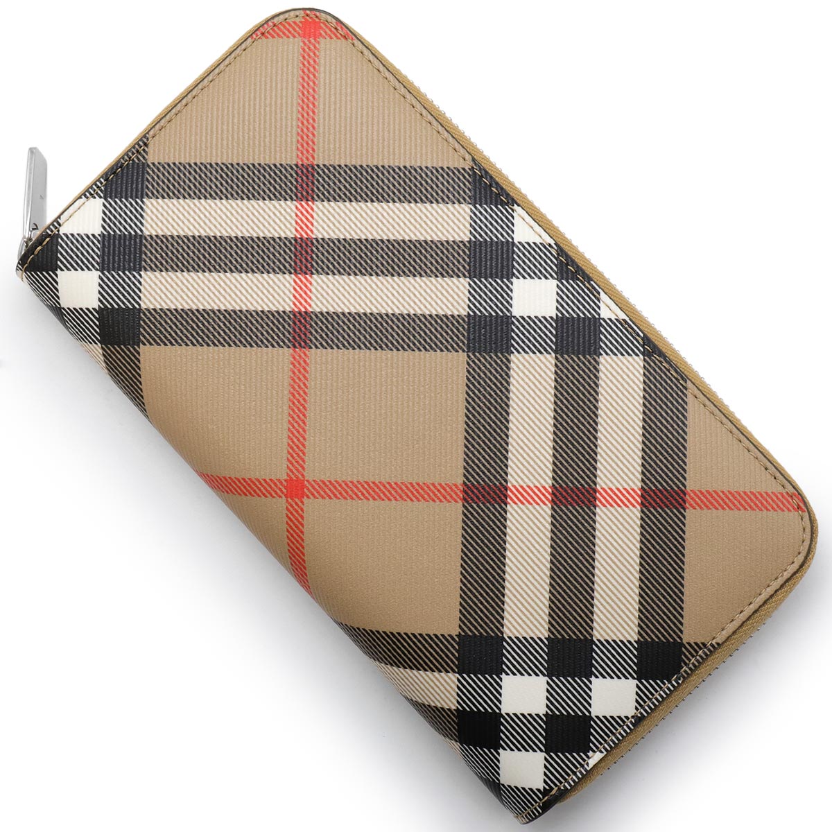 バーバリー 長財布 財布 メンズ レグジグ バーバリーチェック ラウンド