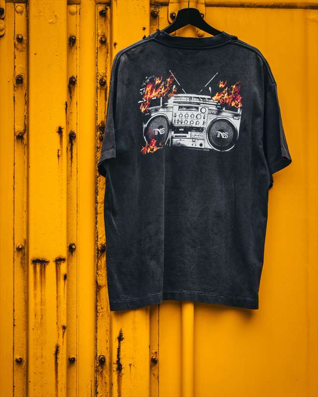 SAINT Mxxxxxx x NAS NAS_SS TEE Black