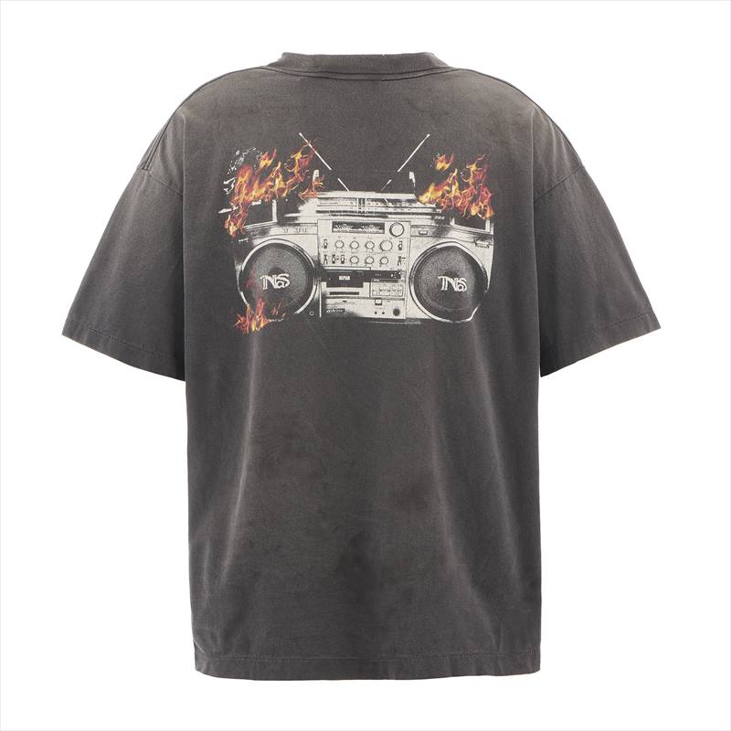 SAINT Mxxxxxx x NAS NAS_SS TEE Black