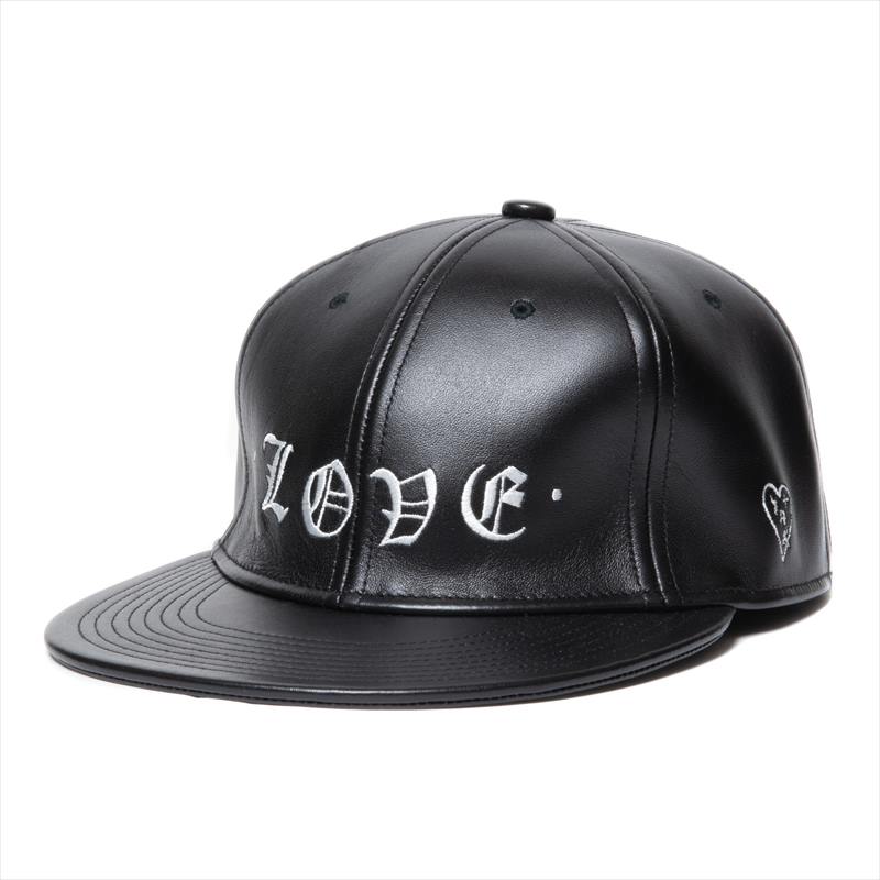 COOTIE PRODUCTIONS Leather 6 Panel Cap (Jakob Morley) LOVE