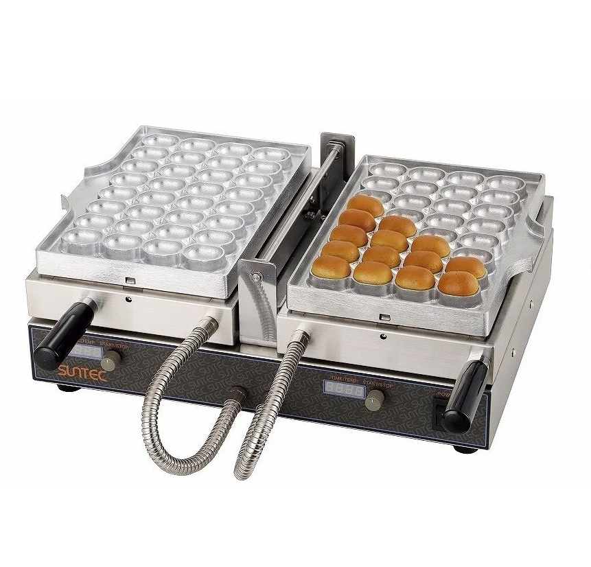 ベビーカステラ機械（業務用焼成機）ならサンテック｜マルチベーカー