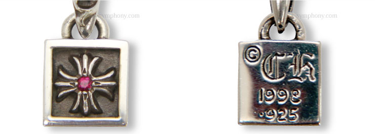 クロムハーツフレームドCHプラスチャームwithルビー|クロムハーツ通販