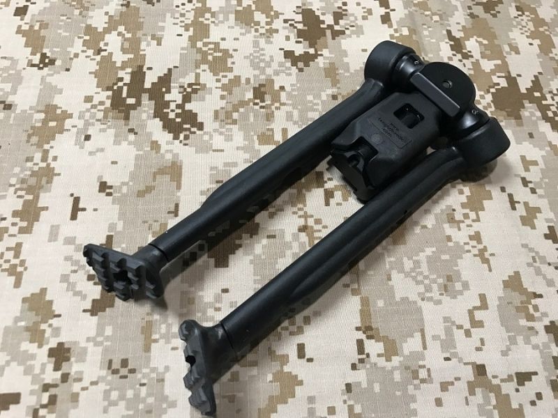 実物 tango down タンゴダウン ACB-4 バイポッド ブラック - BLACK LINE