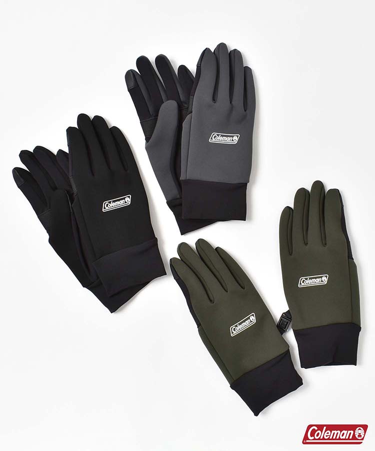 coleman防風ストレッチグローブ | Bleu Bleuet（ブルーブルーエ）公式通販