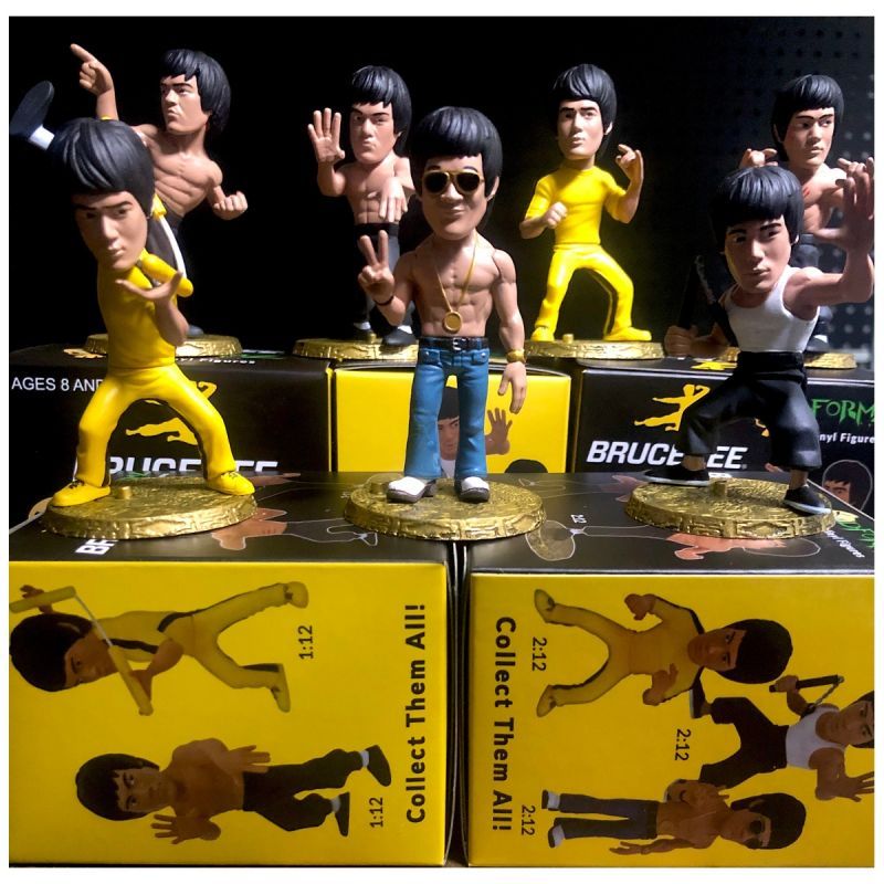 D-FORMZブルース・リー3インチフィギュア（デフォルメフィギュア