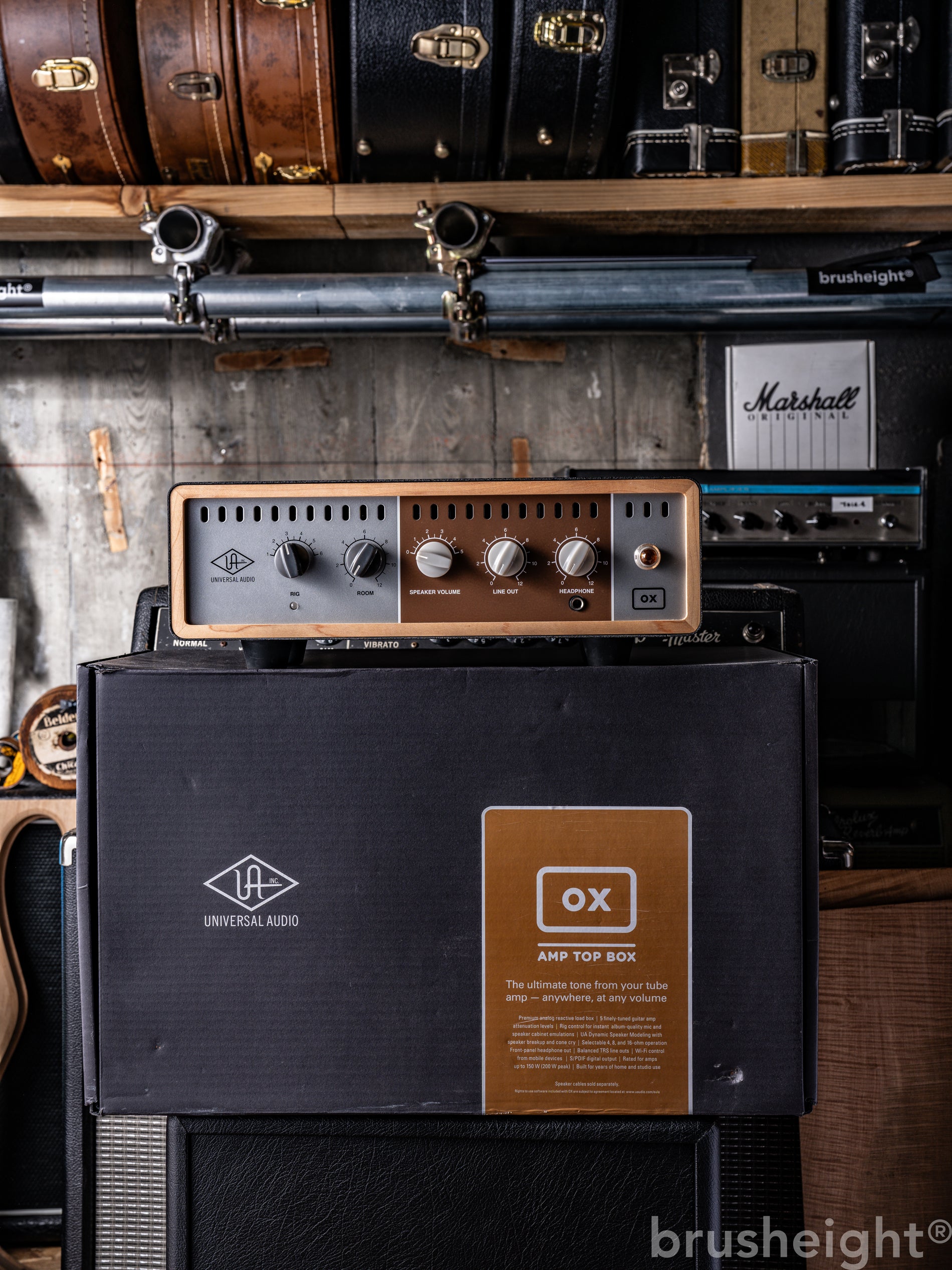 Universal Audio OX – brusheight