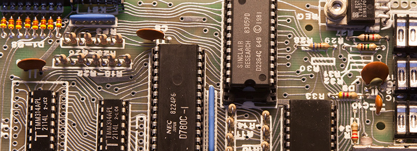 Sinclair ZX81 Kit Build from the 1980s with 1k memory