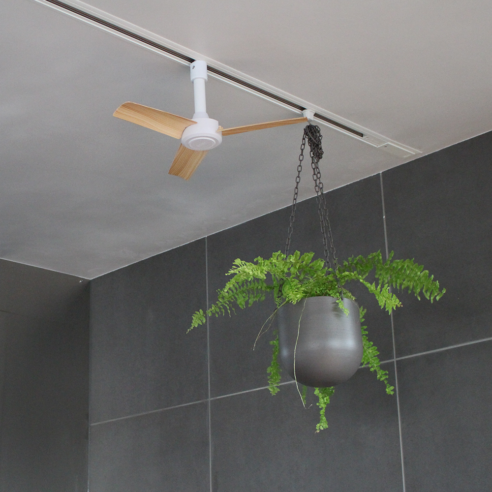 BRID ダクトレールファン 003389 WOOD BK×BR 2個セット 003389 DUCT