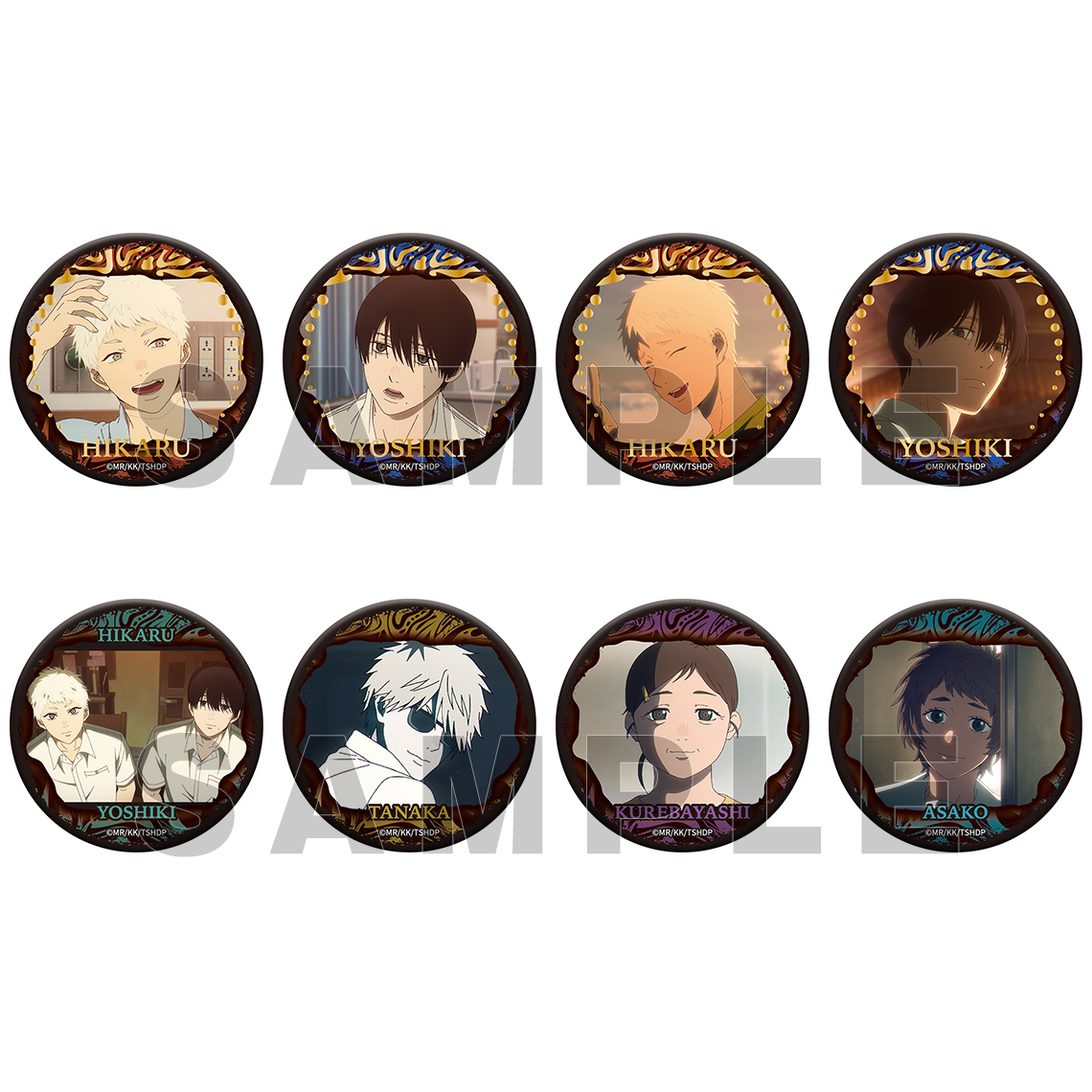 TVアニメ「光が死んだ夏」 トレーディングマット缶バッジ | グッズ