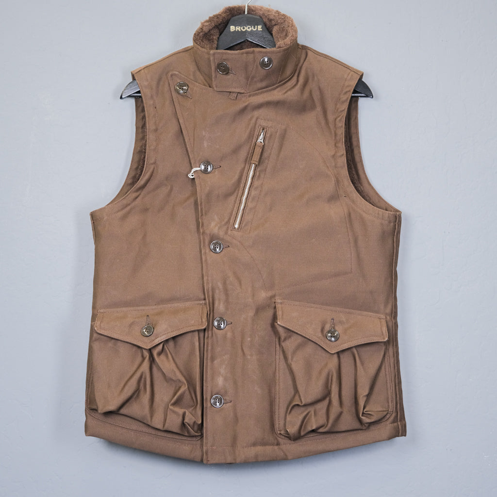 Freewheelers Winter Aviators Vest – BROGUE