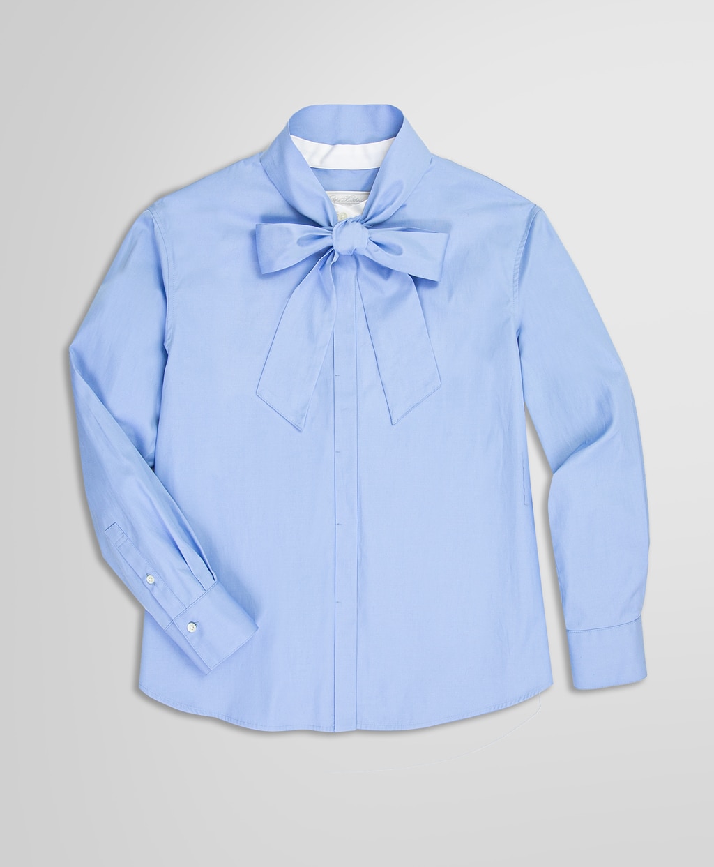 コットンポプリン Aライン ボウタイブラウス | Brooks Brothers Japan