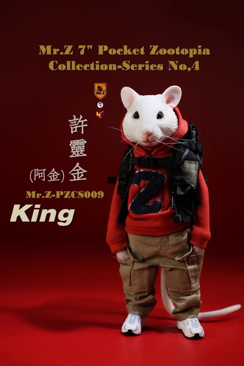 PZCS009 ミスターZ ズートピア 白いネズミ King キングMr.Z Pocket