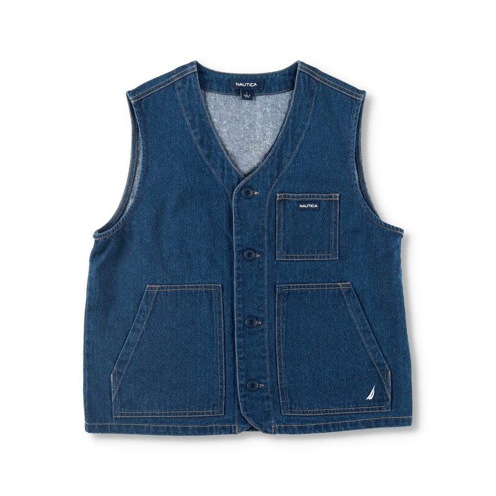 NAUTICA/ノーティカ】ツイル・デニムベスト ｜子供服&ベビー服