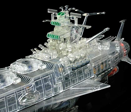 バンダイ：宇宙戦艦ヤマト メカニックファイル クリアーバージョン