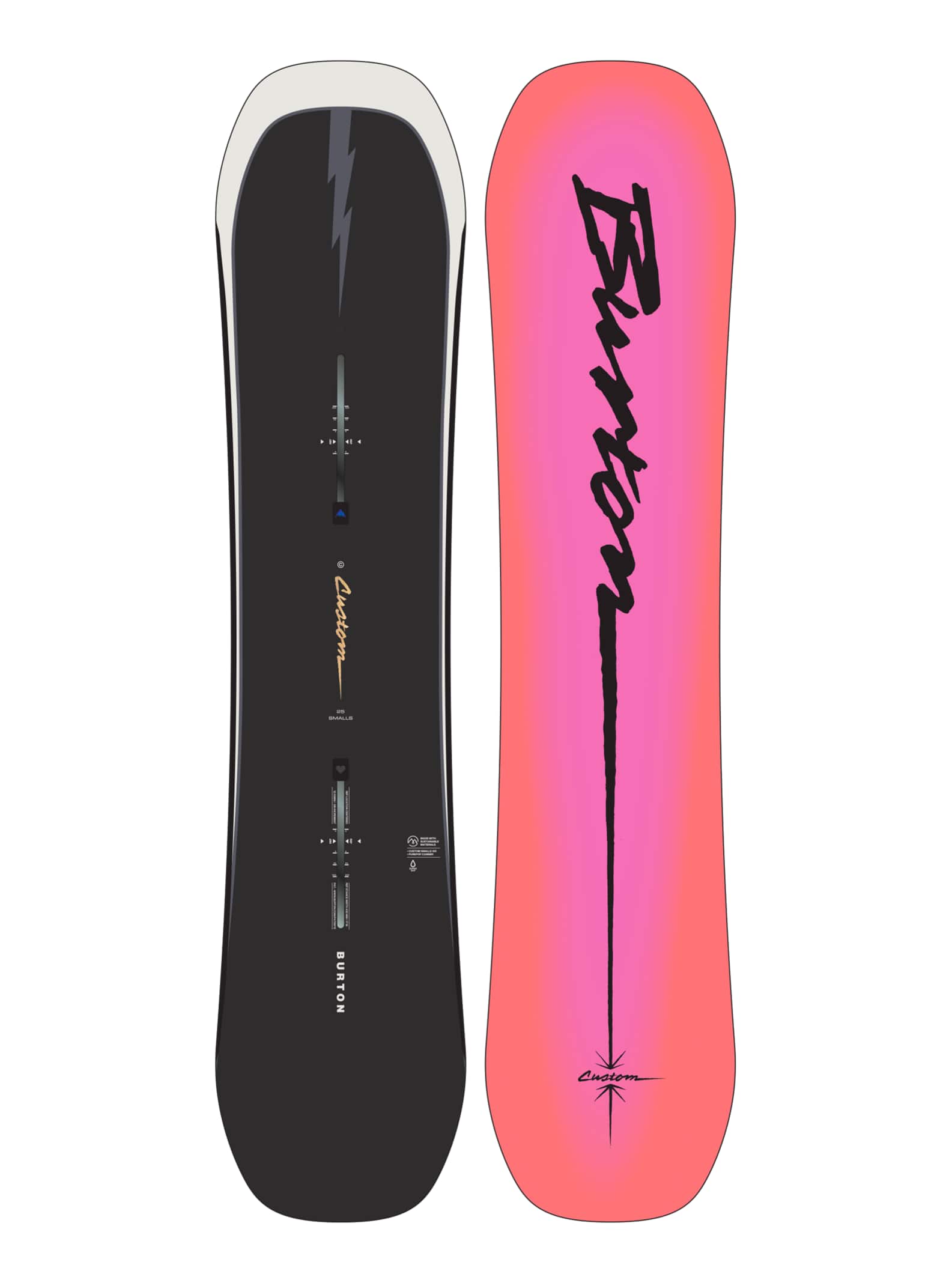Kids' Custom Smalls Camber Snowboard | Burton.com Winter 2023 US