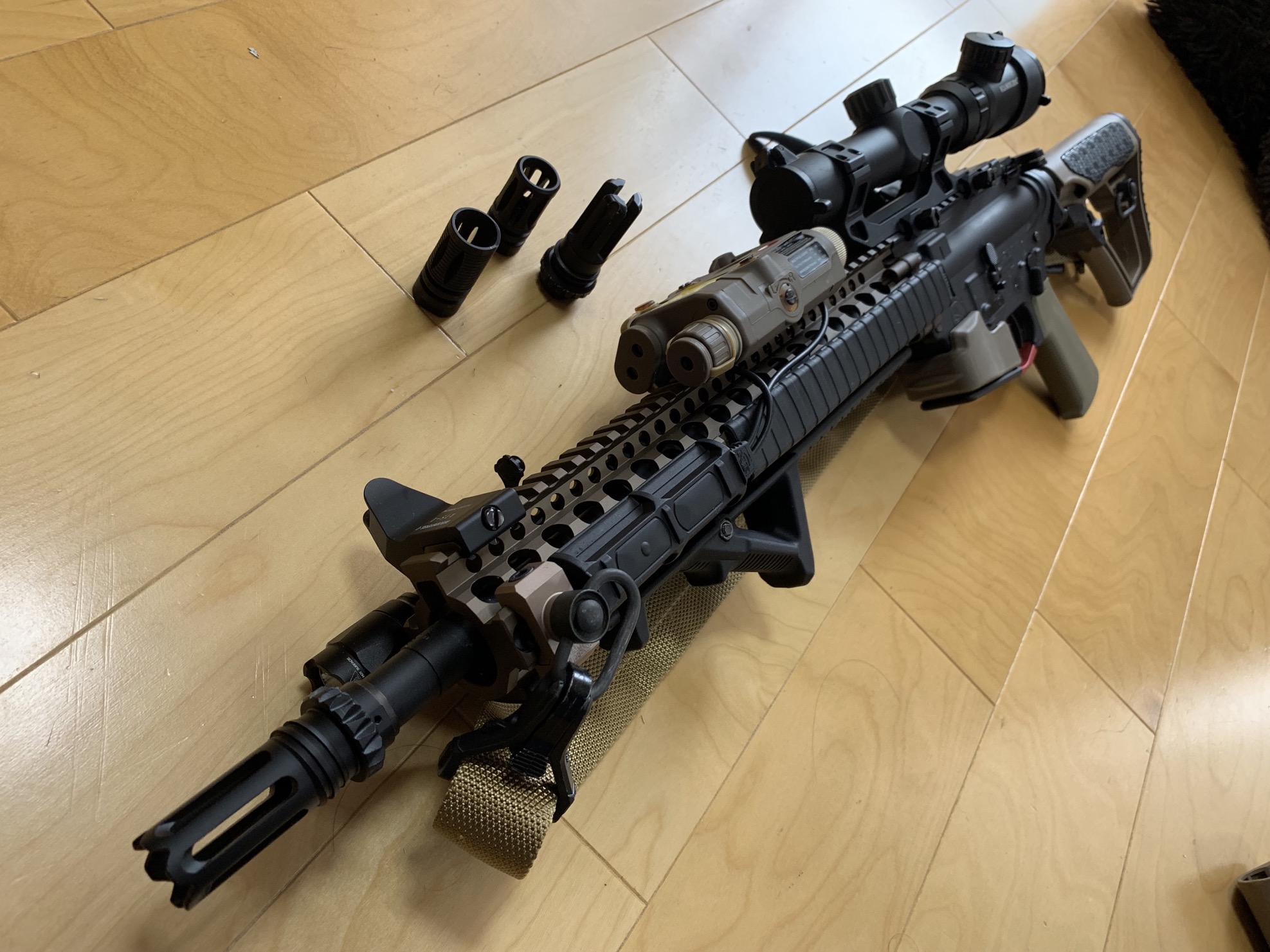 M4 MWS Mk18 mod1を民間風にイメージチェンジ | bubirons.net