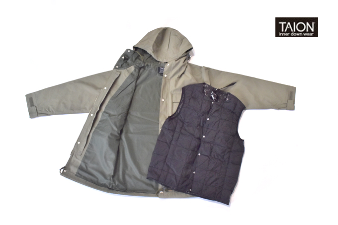 CR クラシックマウンテンパーカーSET / 2 color | TAION（タイオン