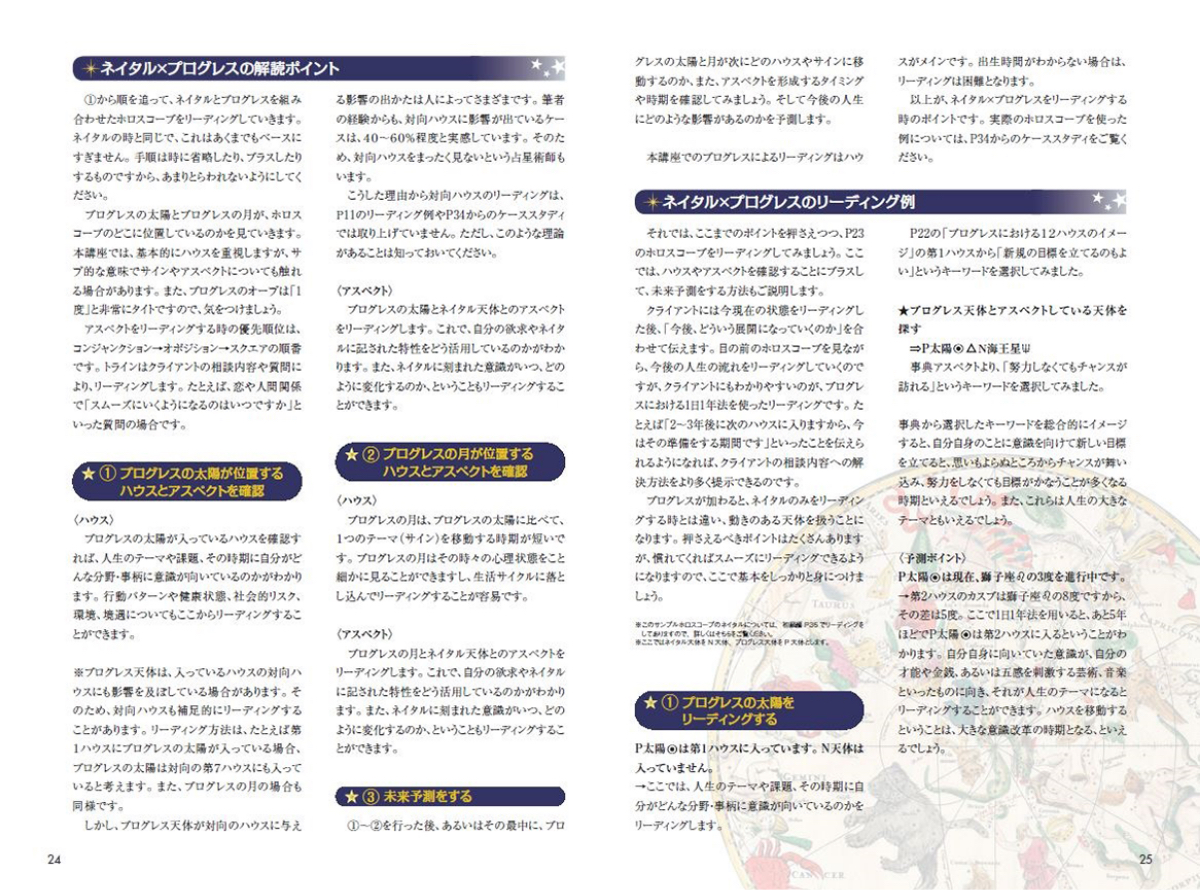 教材セット｜ホロスコープリーディングマスター講座｜占星術の資格