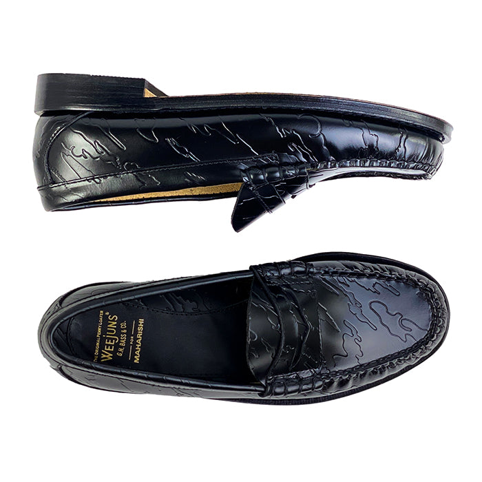 ローファー | 【限定商品】91010M LARSON MAHARISHI / BLACK (LEATHER