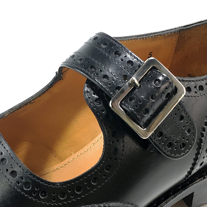 カジュアルシューズ | 98996 / BLACK CALF (LEATHER SOLE) - Jalan