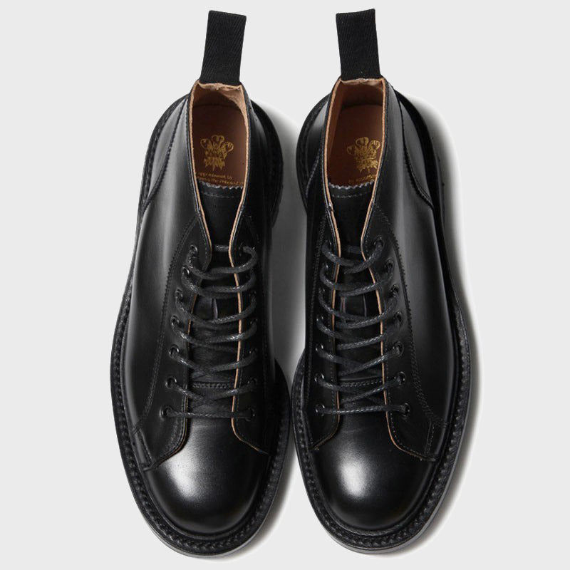 ブーツ | L6077 / BLACK BOX CALF (COMMANDO SOLE) - Tricker's