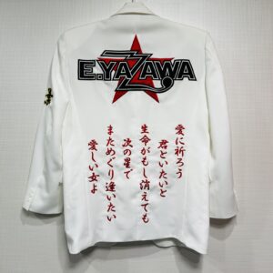 E.YAZAWA Yazawa 矢沢永吉 ラインストーン加工 ジャージ上下 | バイク