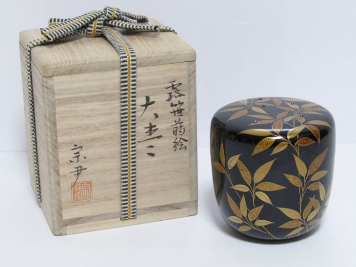 棗・大棗・宗尹作・茶道具・蒔絵・抹茶・千利休・茶道・茶碗・抹茶茶碗